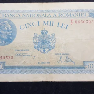Bancnotă 5.000 Lei 1945, ROMÂNIA, FI