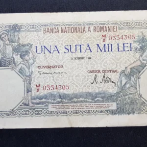 Bancnotă 100.000 Lei 1946, ROMÂNIA, FI