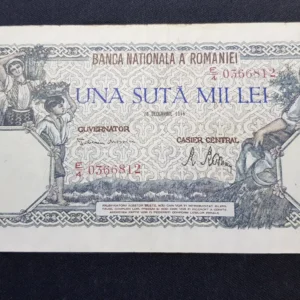 Bancnotă 100.000 Lei 1946, ROMÂNIA, FI