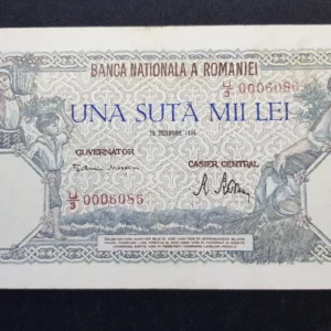 Bancnotă 100.000 Lei 1946, ROMÂNIA, FI