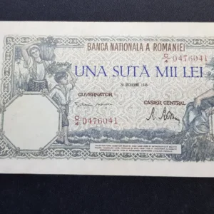 Bancnotă 100.000 Lei 1946, ROMÂNIA, FI