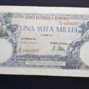 Bancnotă 100.000 Lei 1946, ROMÂNIA, FI