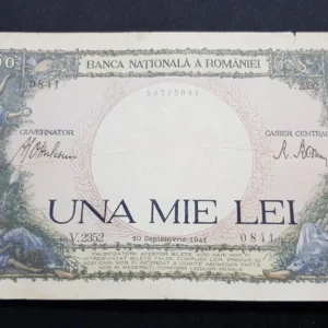 Bancnotă 1.000 Lei 1941, ROMÂNIA, FI