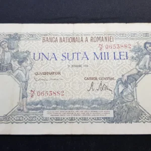 Bancnotă 100.000 Lei 1946, ROMÂNIA, FI