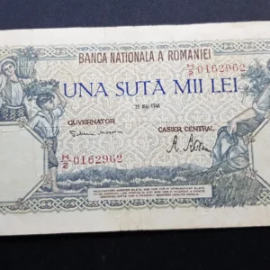 Bancnotă 100.000 Lei 1946, ROMÂNIA, FI