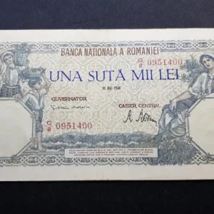Bancnotă 100.000 Lei 1946, ROMÂNIA, FI