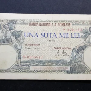 Bancnotă 100.000 Lei 1946, ROMÂNIA, FI