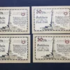 Lot 4 Notgeld Suhl 4 x 30 Pfennig 1922, GERMANIA, VF-UNC