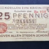 Notgeld 25 Pfennig 1920, GERMANIA-Koln, FI