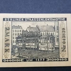 Notgeld 2 Mark 1922, GERMANIA-Berlin, VF