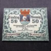 Notgeld 50 Pfennig 1920, GERMANIA-Zeulenroda, UNC