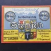 Notgeld 75 Pfennig 1921, GERMANIA-Steinfeld, UNC